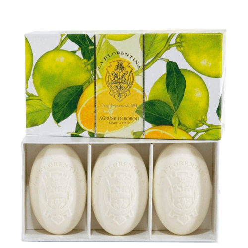 Kit La Florentina Agrumi Di Boboli Citrus - Sabonete em Barra 3x150g