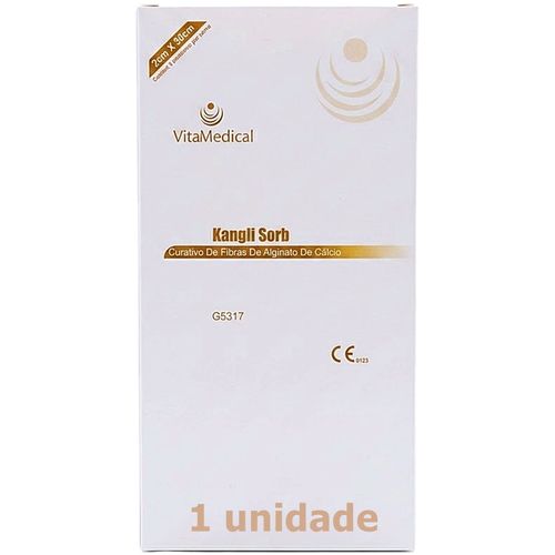Curativo Kangli Sorb Alginato Cálcio Sódio 2x30cm - unidade
