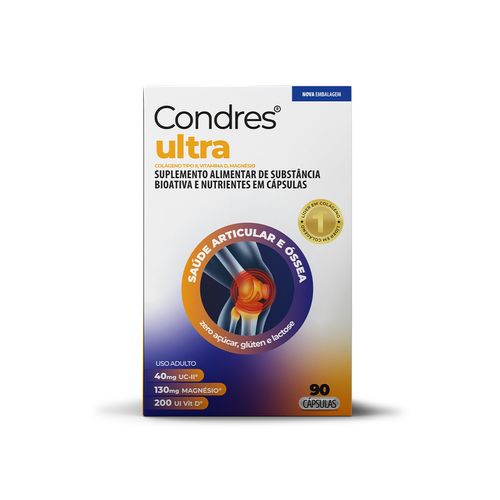 Colágeno Condres Ultra Tipo II Ems - 90 cápsulas