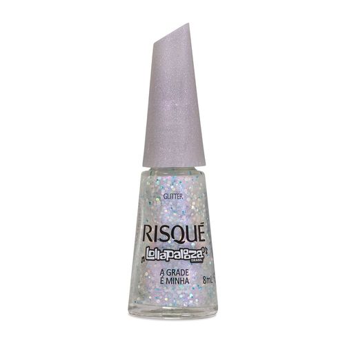 Esmalte Glitter Holográfico Risqué A Grade é Minha 8ml