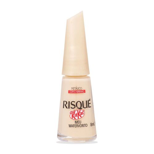Esmalte Metálico Meu Wafervorito 8ml Risqué Kitkat