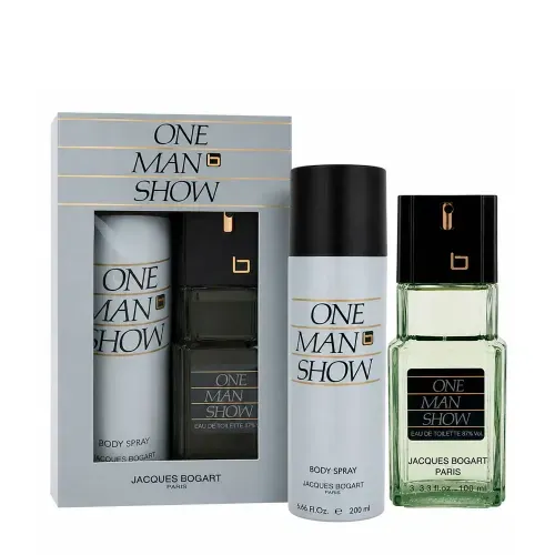 Kit Jacques Bogart One Man Show Masculino - Eau de Toilette 100ml + Body Spray 200ml