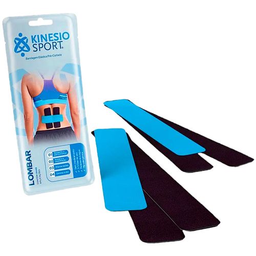 Bandagem Elástica KinesioSport Pré-cortada Lombar