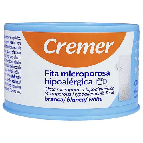 Fita Microporosa Cremer Branca 2.5cmx10m - unidade