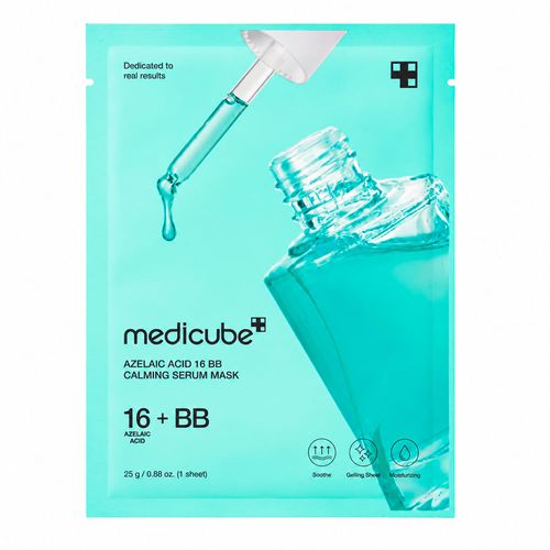 Medicube Azelaic Acid 16 BB Calming Serum Mask - Máscara Facial 25g