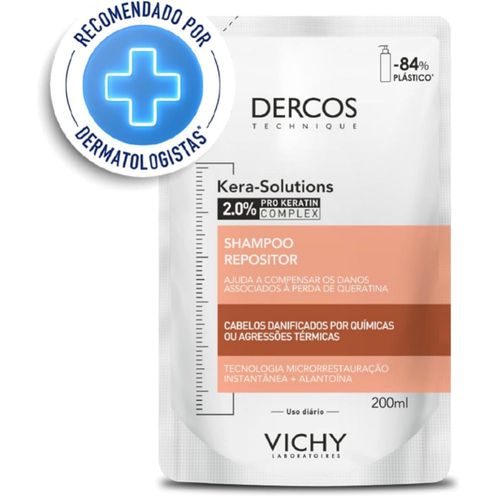 Vichy Dercos Refil Shampoo Kera Solutions 200ml