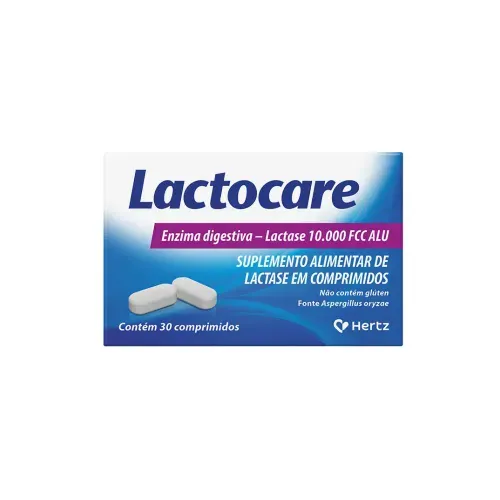 Enzima Digestiva Lactase Kley Hertz 30 Cpr