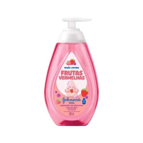 Sabonete Johnson's Baby Frutas Vermelhas 400ml - Johnson's