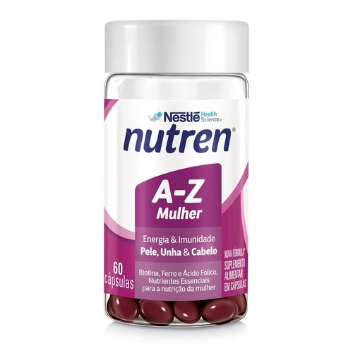 Suplemento Alimentar Nutren A-Z Mulher - 60 Cápsulas