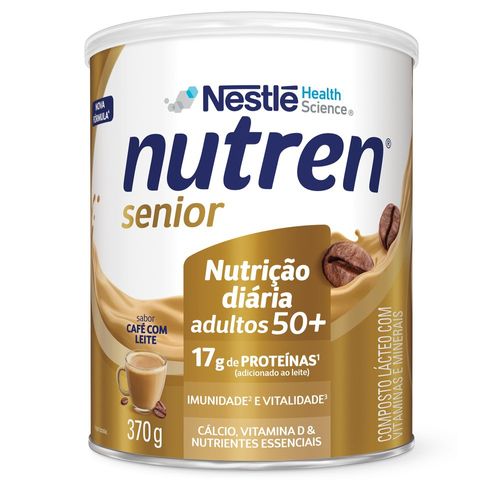 Complemento Alimentar Nutren Senior Café com Leite - 370g