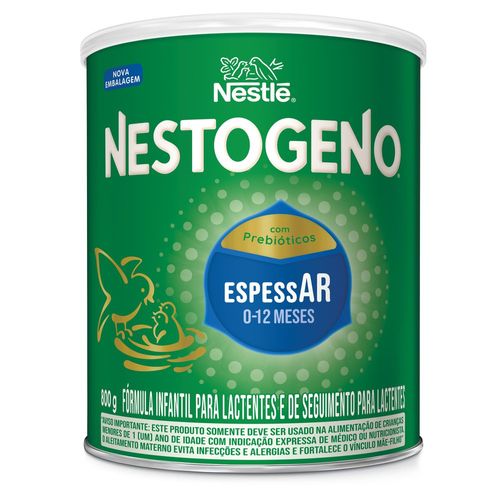 Fórmula Infantil para Lactentes Nestogeno Espessar Lata 800g