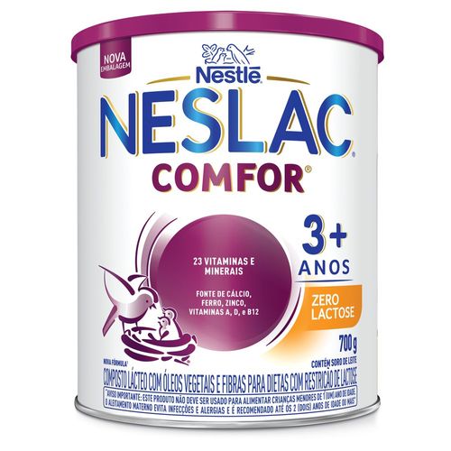 Composto Lácteo Zero Lactose Comfor Neslac 700g
