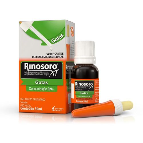 Descongestionante Nasal Rinosoro XT  9mg/ml Gotas 30ml