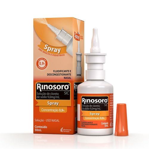 Rinosoro Sic Spray 9mg 50ml - Mantecorp Farmasa