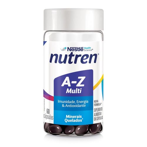 Suplemento Alimentar Multivitamínico Nutren A-Z 60 Cápsulas
