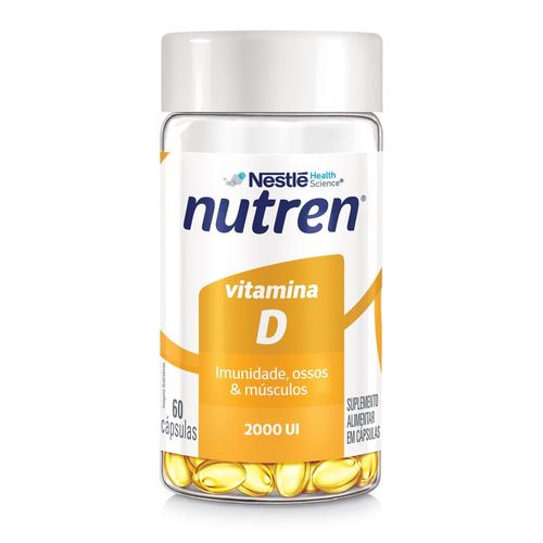 Suplemento Alimentar Nutren Vitamina D 2.000 UI - 60 Cápsulas