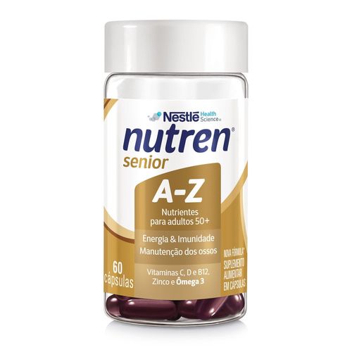 Suplemento Alimentar Nutren Senior A-Z - 60 Cápsulas