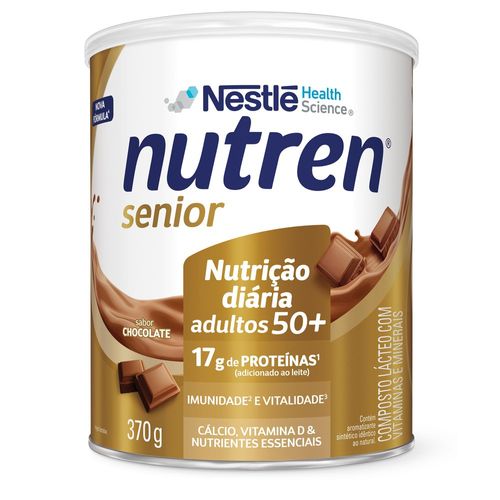 Complemento Alimentar Nutren Senior Chocolate - 370g
