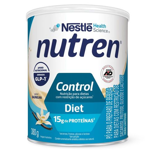 Complemento Alimentar Nutren Control Baunilha - 380g