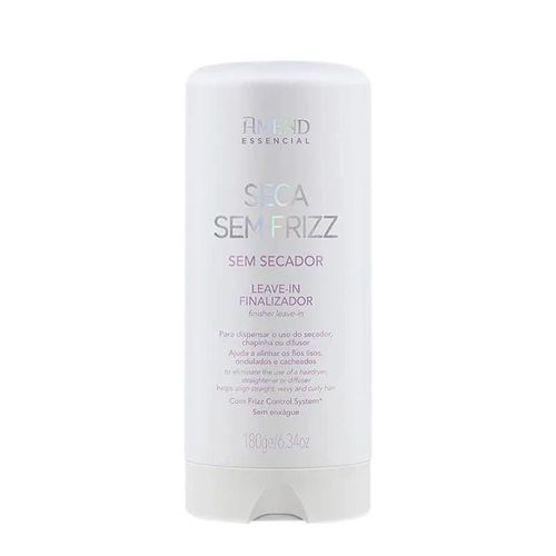 Leave-in Finalizador Seca Sem Frizz Amend Essencial 180g