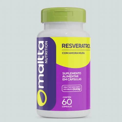 Resveratrol + Amora Miura e Associações 60 Cápsulas Maltta