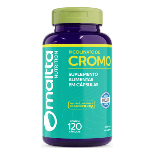 Picolinato de Cromo 240mcg 120 Capsulas Maltta