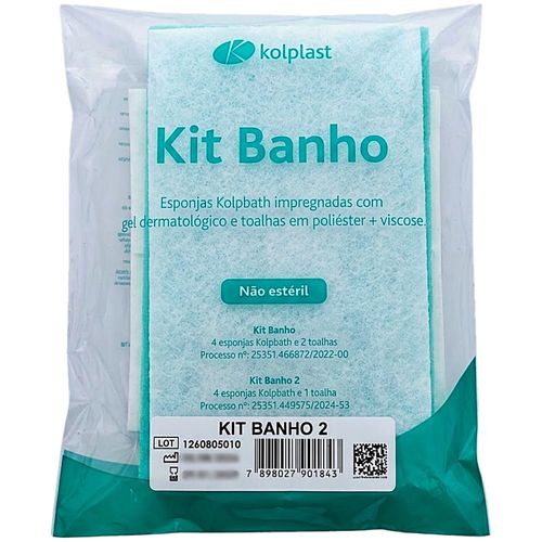 Kit para Banho de Leito 2 Kolplast
