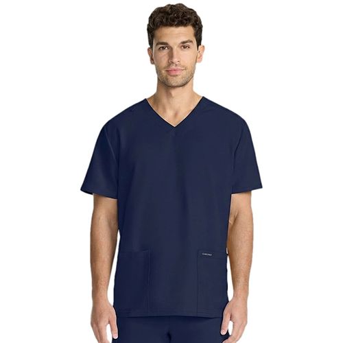 Blusa Unissex de Uniforme Médico CKE00014A Azul Tam G