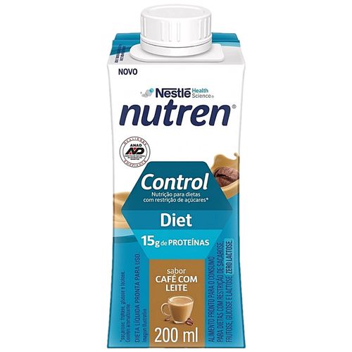 Suplemento Alimentar Nutren Control Café com Leite 200ml