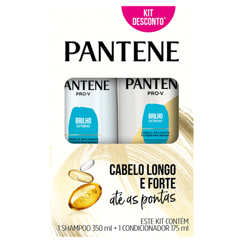 Kit Pantene Pro-V Shampoo 400 ml 1 Unidad + Condicionador 175 ml