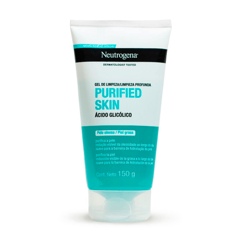 Gel de Limpeza Facial Purified Skin Verde Água 150g Neutrogena