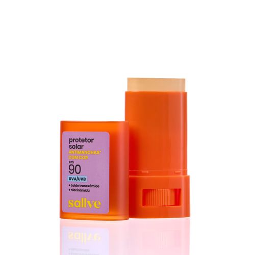 Protetor Solar Antimanchas com Cor 2 FPS 90 Sallve - 15g