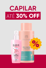 CAPILAR ATÉ 30% OFF