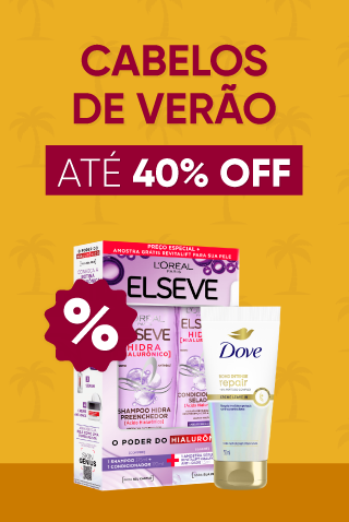 Ofertas para os cabelos