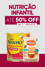 Nutrição Infantil até 50% OFF