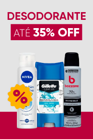 DESODORANTE ATÉ 30% OFF