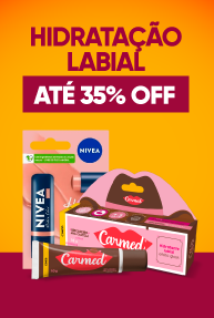 Cuidado Labial até 35% OFF